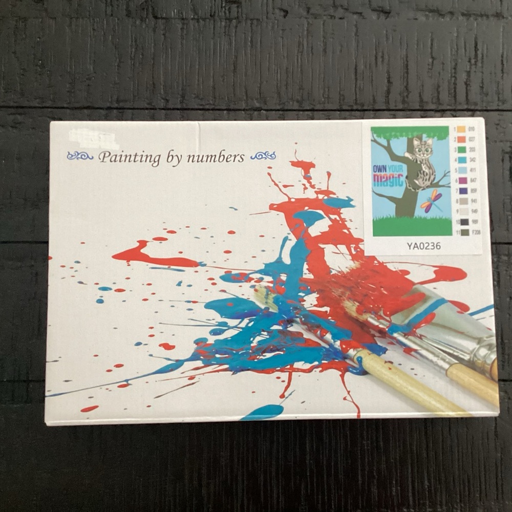 Girl Scout reward, diamond art and stuffed animal